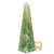 Obelisco Onix Verde Pedra Natural 14 a 15 cm