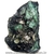 Esmeralda Canudo Incrustado no Xisto Pedra Bruta Cod 109957