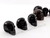 Cranio Furo Vazado Pedra Obsidiana Negra De Garimpo Esculpido Pequeno - Distribuidora CristaisdeCurvelo