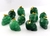 Colar Crânio Pedra Quartzo Verde Natural Pino Dourado - comprar online