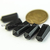 05 Micro Pontinha Pedra Obsidiana Negra 15mm pra montar joias - comprar online