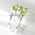 Anel 2 Gemas Peridoto Facetado Prata 950 Aro Ajustavel 125222 - buy online