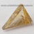 Rutilo Gema Trillion Pedra Natural Montar Prata e Ouro 112760
