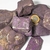 05 kg Purpurita Vibrada Pedra Natural Pra Lapidar ATACADO on internet