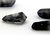 Quartzo Tibetano Pedra Natural Bi Terminado leve Inclusão Negra baixo qualidade