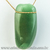 Pingente Pedra Rolada Quartzo Verde Difusor Aromaterapia Ranhurado - Distribuidora CristaisdeCurvelo
