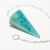 10 Pêndulo Aventurina Azul Facetado Pedra Natural Atacado - comprar online