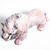 Leão Esculpido Artesanato em Dolomita Pedra Natural - comprar online