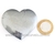Coração Hematita Pedra Natural Lapidação Manual Cod 121884