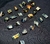 Jogo de Runas Alfabeto Antiga Europa Viking 25 Pedras Natural Olho de Falcao - buy online