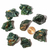 01 Cascalho Jaspe Verde Pedra Bruto Natural 30 a 35mm - comprar online