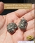 10 Pingente Pirita Pedra da Prosperidade Pino Prata 950 ATACADO - online store