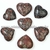 20 Coração Pedra Unakita Brasileira Natural 4.7 a 6.5cm ATACADO na internet