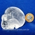 Cranio Quartzo Cristal Pedra Lapidado Artesanal Cod 124054 - comprar online