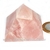 Pirâmide Quartzo Rosa Natural Baseada Queops Cod134599