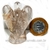 Anjo de Quartzo Fumê Esculpido em Pedra Natural Cod 121253 - comprar online
