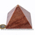 Pirâmide GRANDE Pedra Quartzo Vermelho Natural Queops cod 120726