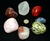 Kit 7 Pedras De Seixo Pedras Mista Lapidado Para Massagem Terapias Quentes e Frias