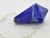 Pendulo Pedra SODALITA Piramidal Lapidado Invertido - Distribuidora CristaisdeCurvelo
