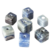 Pingente Pedra Cubo Quartzo Azul Difusor Aromaterapia Ranhurado - comprar online