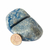 Porta Cartão De Visitas Quartzo Azul Pedra 80mm Natural Polido - comprar online