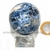 Esfera Sodalita Azul Bola Pedra Natural Garimpo Cod 135493