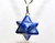 Colar Merkabah Lapis Lazuli Pedra Natural Pino Prata 950