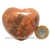 Coração Amazonita Pêssego Pedra Natural de Garimpo Cod 119063