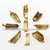Colar Green Gold Natural Pedrinha 28mm Rolado Pino Dourado na internet