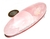 Massageador Roliço Quartzo Rosa Pedra Terapeutica Cod 114968