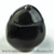 Pingente Pedra Rolada Obsidiana Negra Aromaterapia Ranhurado