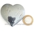 Coração Hematita Pedra Natural Lapidação Manual Cod 121750