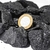 1kg Cascalho Quartzo Preto Natural Pedra Bruto Pra Orgonite - buy online