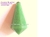 Pendulo Pedra AVENTURINA Piramidal Lapidado Invertido - comprar online