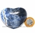 Coração Sodalita Pedra Azul Natural de Garimpo Cod 124094