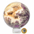 Esfera Ametista Baiana Geodo na Albita Natural 13,6cm 3,65Kg na internet