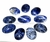 10 Cabochao Oval PEDRA SODALITA Pedra Lapidado Semi Calibrado 17 x 12 MM - buy online