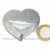 Coração Hematita Pedra Natural Lapidação Manual Cod 134930