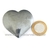 Coração Hematita Pedra Natural Lapidação Manual Cod 121883