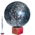 Esfera Pedra Granito Preto Natural Lapidada Grande 20cm 139445