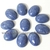 10 Cabochão Oval pra Pingente Pedra Quartzo Azul 15 x 20mm - comprar online