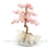 Árvore Da Felicidade Pedra Quartzo Rosa na Drusa REFF AD9580