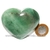 Coração Quartzo Verde Natural Comum Qualidade Cod 119832