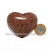 Coração Pedra Quartzo Jiboia Natural Lapidação manual Cod 118992