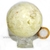 Bola Pedra Enxofre na Drusa de Geodo de Cristal Cod 132656 - buy online