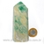 Ponta Jade Verde Lapidado Pedra Natural de Garimpo Cod 128987