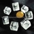 Pingente Pedra Cubo Cristal Difusor Aromaterapia Ranhurado - loja online