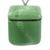 Pingente Pedra Cubo Quartzo Verde Difusor Aromaterapia Ranhurado