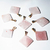 10 Pingente Pirâmide Pedra Quartzo Rosa Natural Dourado ATACADO - comprar online