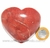 Coração Quartzo Vermelho Pedra Natural de Garimpo Cod 128176